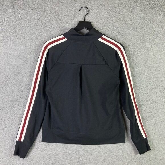 Track Jacket Size Medium Junior Full Zip Black Juniors‎ Athletic Running Workout - Picture 4 of 9